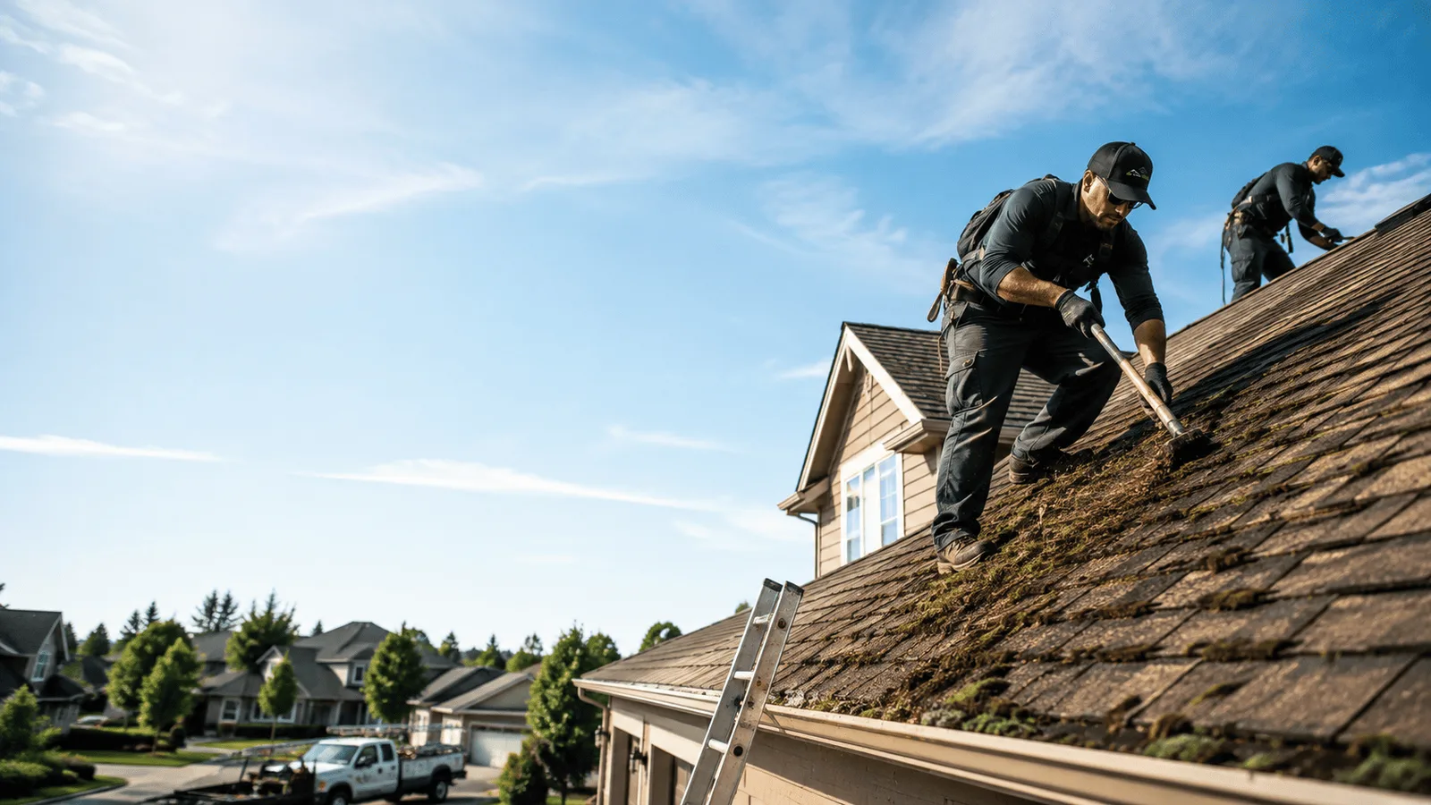 Roof Moss Removal in Benavides, TX near me